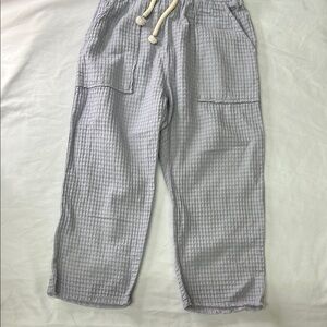 Zara (3-4yrs) Light Gray waffle summer Pants
